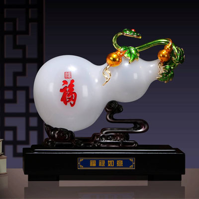 琉璃玉-福祿如意-工藝品定制