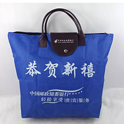 廣告中號折疊購物袋