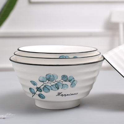 橫紋碗兩件套禮品定制