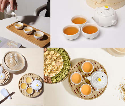 團圓功夫茶具-簡裝-節(jié)日禮品定制