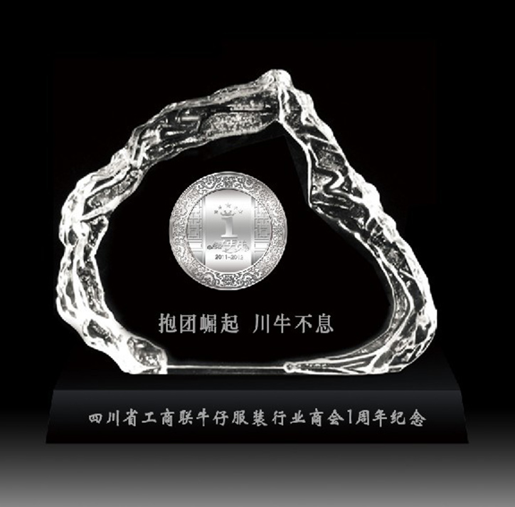 四川行業(yè)商會-周年紀(jì)念擺件定制