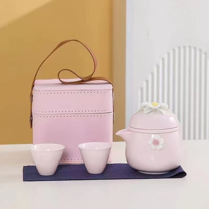 瓷語(yǔ)花香 夢(mèng)幻櫻花女士旅行茶具