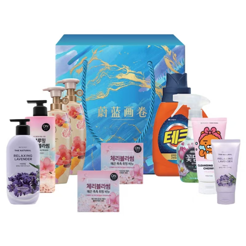 蔚藍(lán)畫卷10件套清潔洗護(hù)套裝
