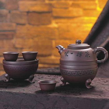 茶禪一味鼎壺