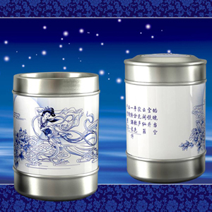 花好月圓青花古錫套裝