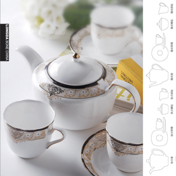 金色維也納13頭大南瓜茶具
