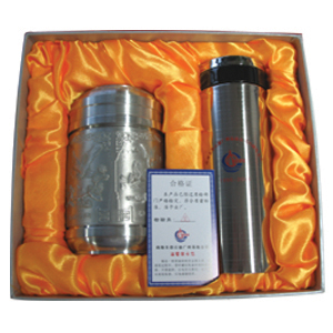 保溫杯+純錫茶葉
