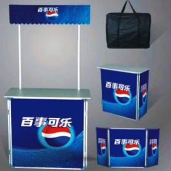 鋁框直形促銷臺